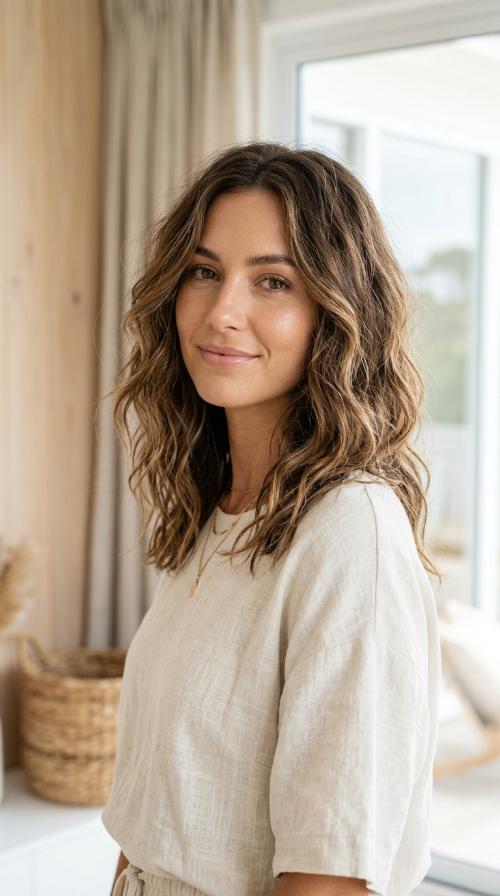 Messy Beach Waves