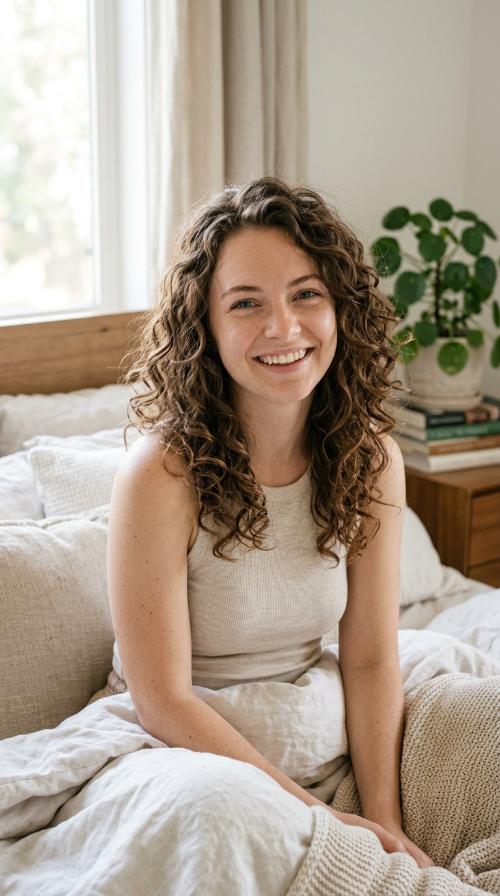 Messy Bedhead Curls