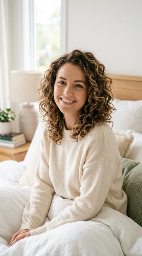 Messy Bedhead Curls