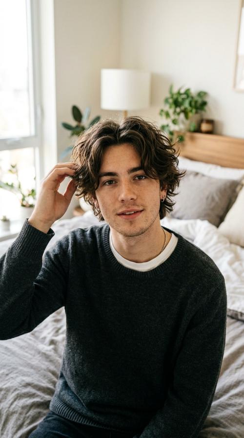 Messy Bedhead E-Boy Look