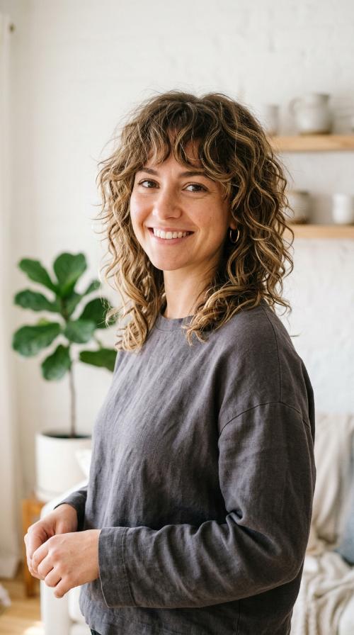 Messy Shag Curls