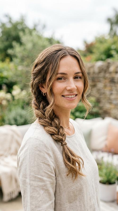 Messy Side Braid