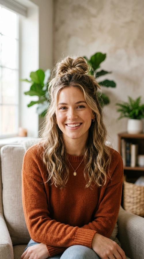 Messy Top Knot