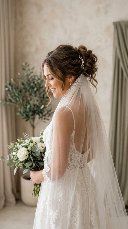 Messy Voluminous Updo