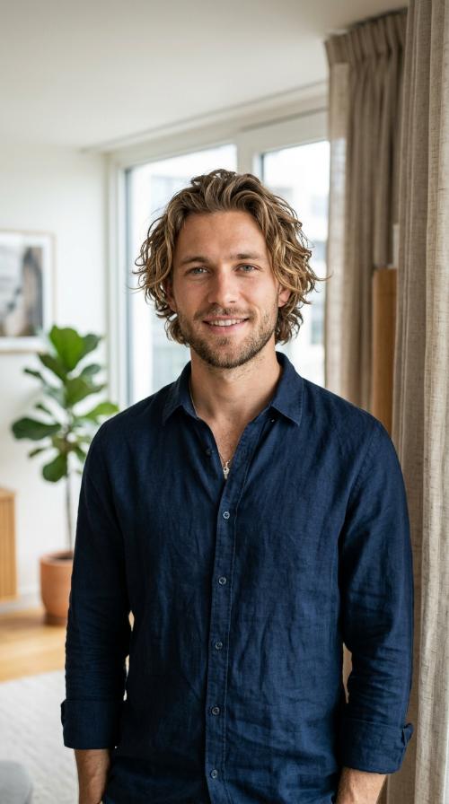 Messy Waves (Beach Look)