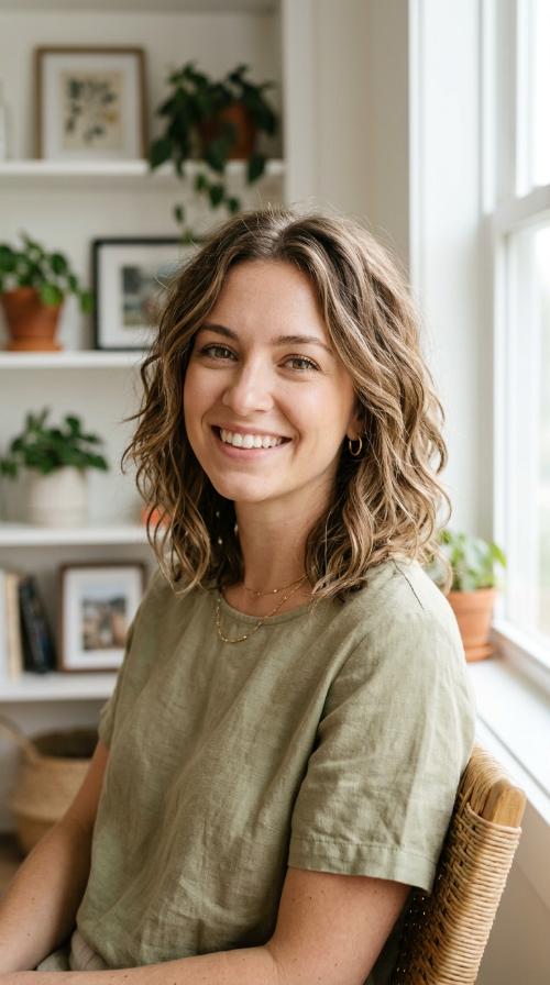 Messy Wavy Layered Style