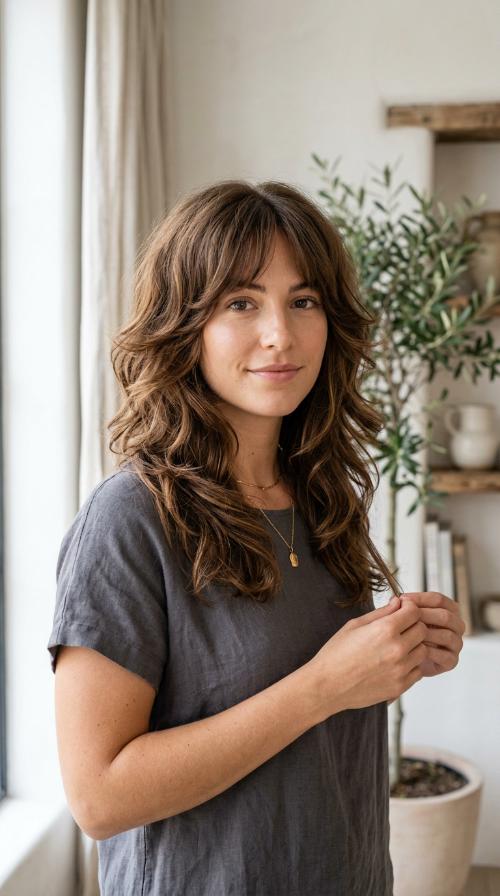 Mid-Length Butterfly Cut