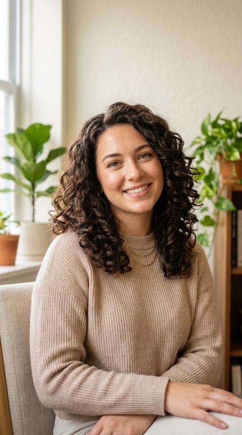 Mid-Length Voluminous Curls