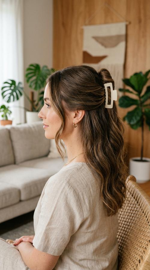 Minimalist Claw Clip Twist