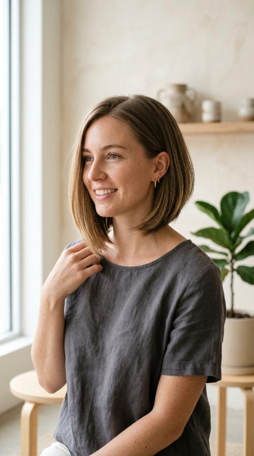 Minimalist Inverted Bob