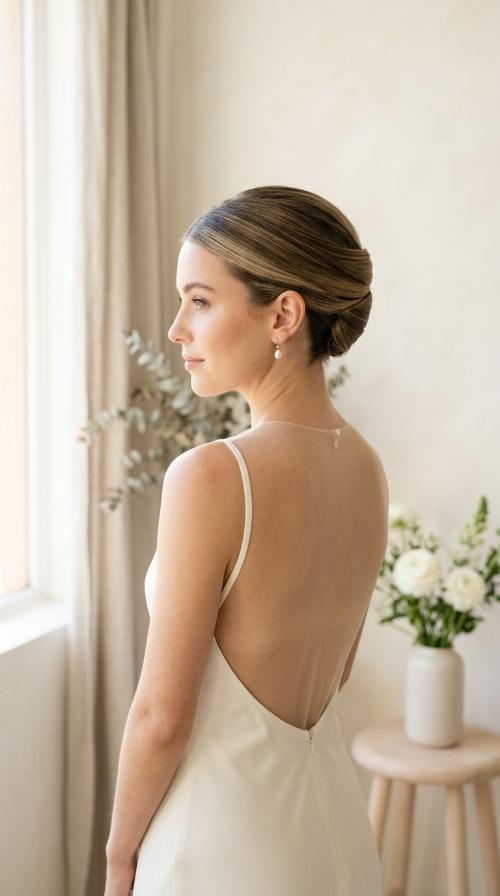 Minimalist Polished French Twist