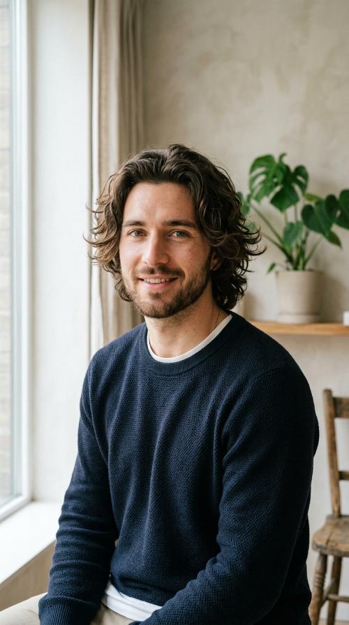 Modern Shag with Natural Waves