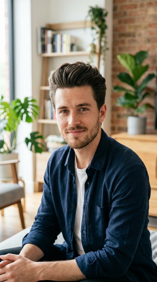 Modern Textured Quiff