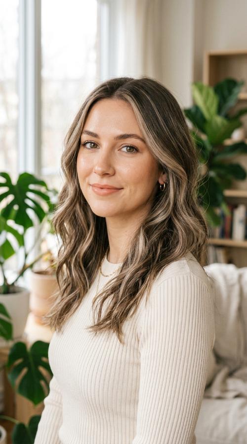 Mushroom Blonde Highlights