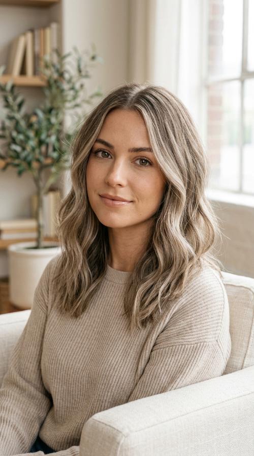 Mushroom Blonde Subtle Tints