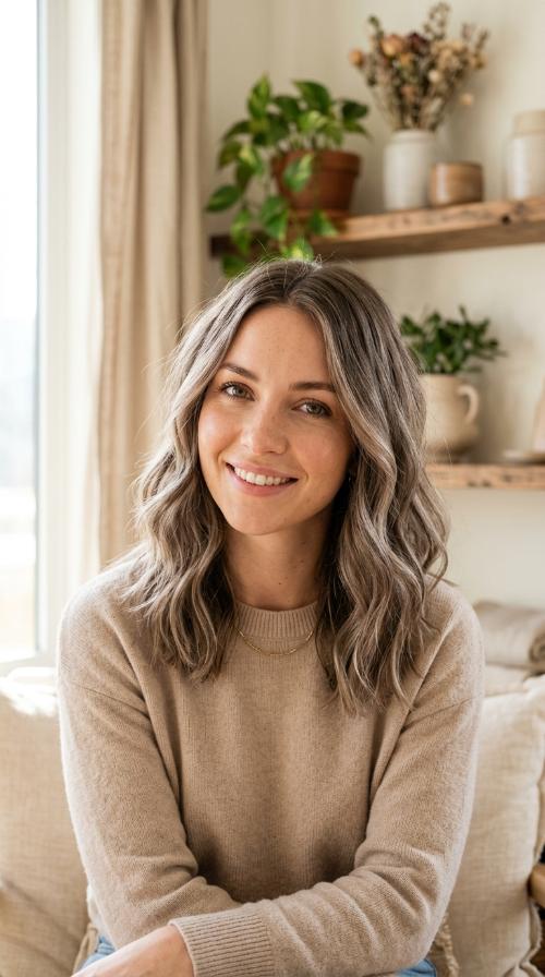 Mushroom Blonde Tones