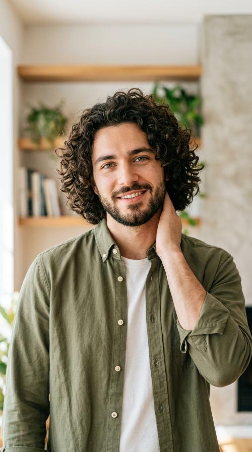 Natural Curls with Volume