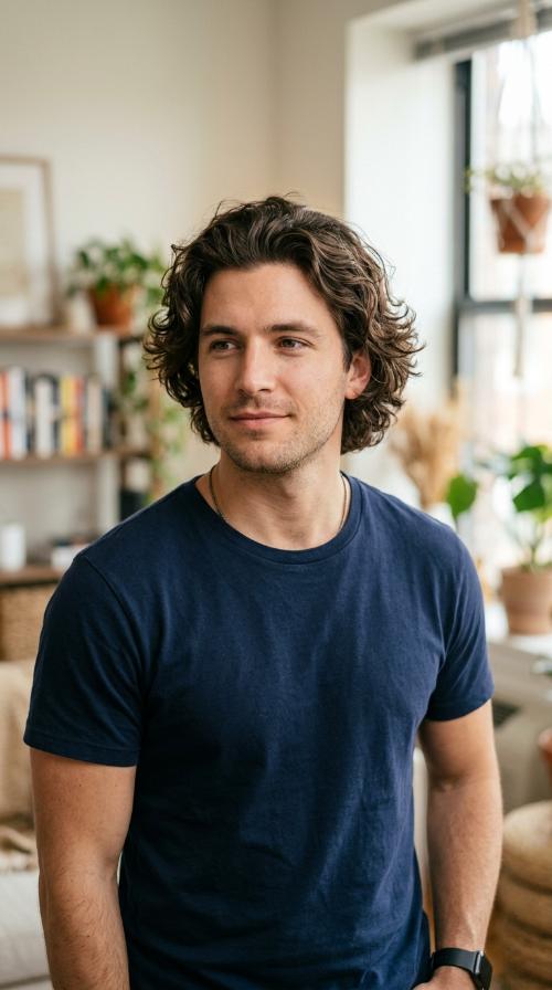 Natural Waves with Clean Neckline