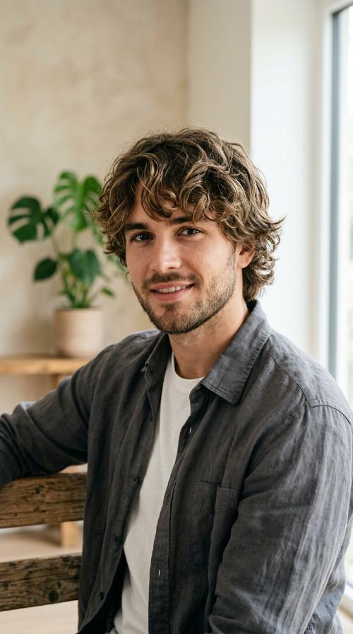 Natural Wavy Fringe