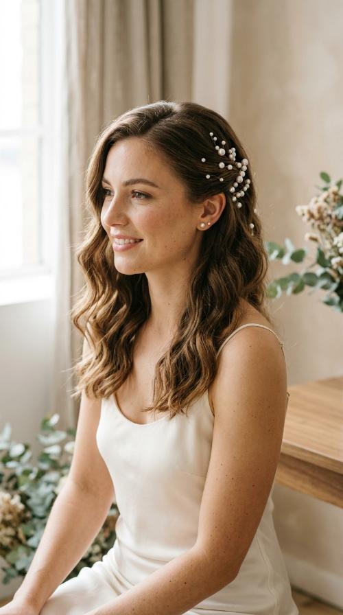Pearl-Accented Waves