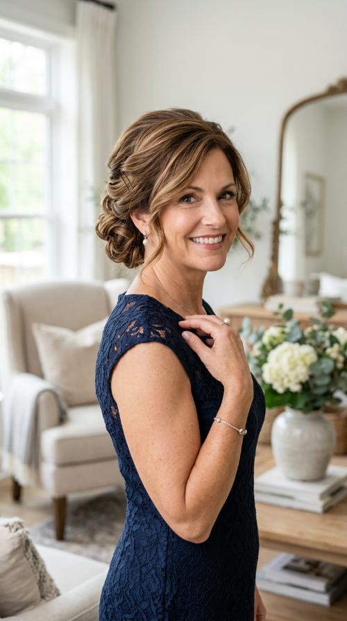 Pinned-Back Glamour