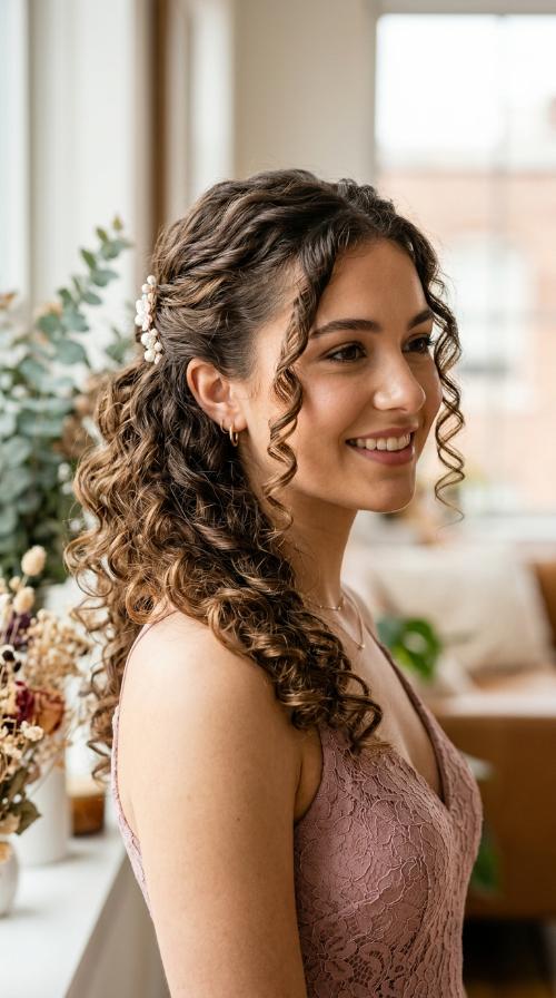 Pinned-Back Side Glamour