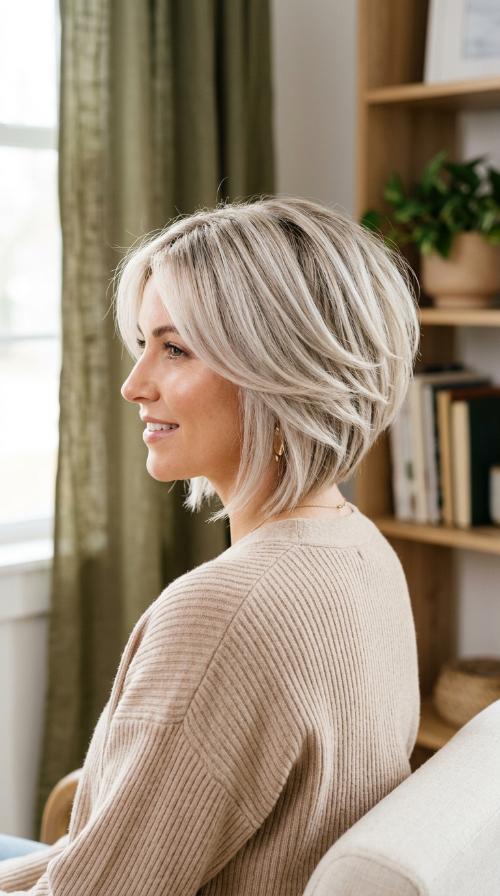 Platinum Balayage Stack