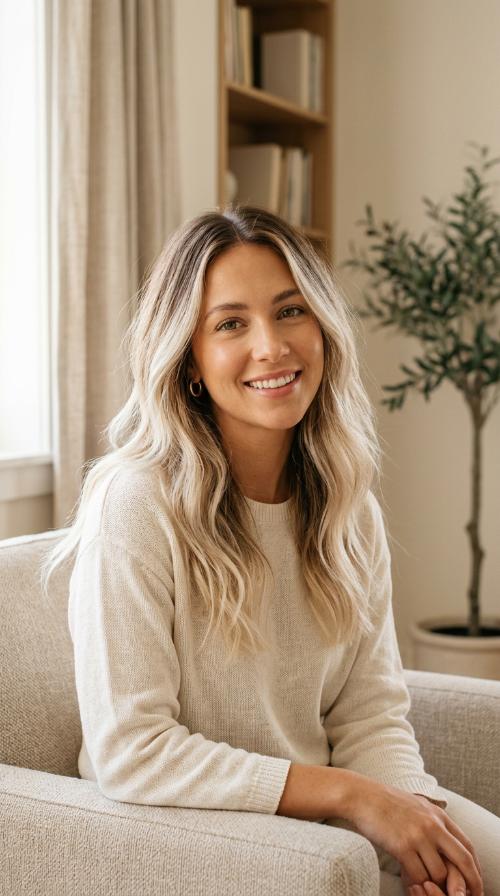 Platinum Blonde Ombre