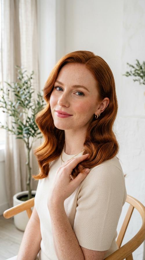 Polished Hollywood Waves