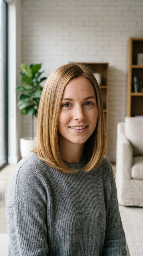 Polished Shoulder-Length Straight