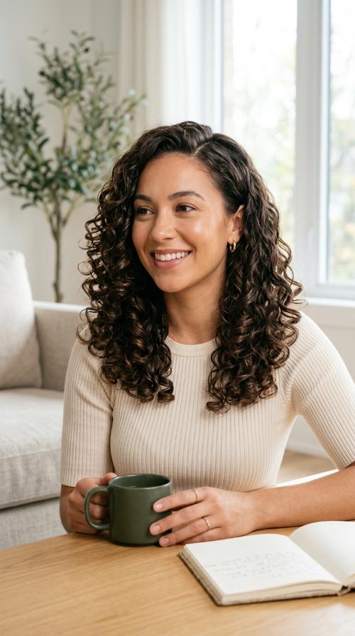 Polished Side-Parted Curls