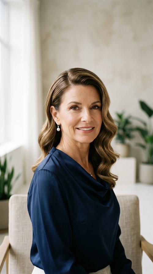 Polished Side-Swept Waves