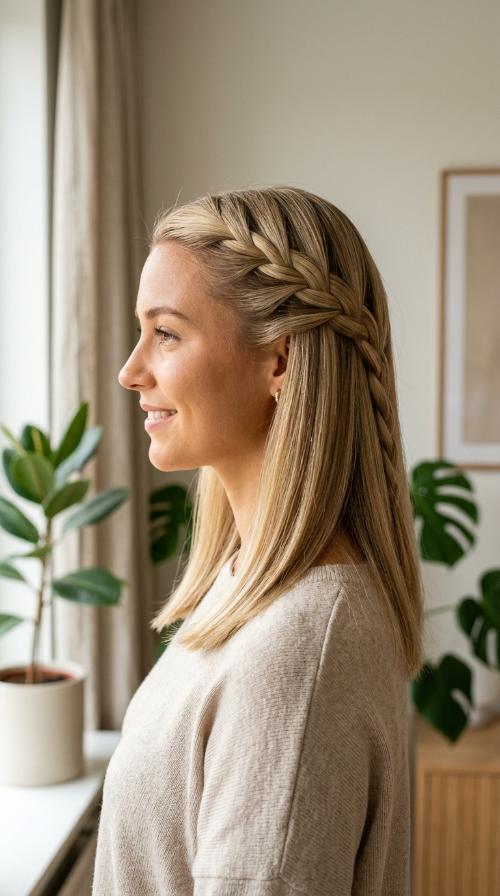 Polished Waterfall Braid