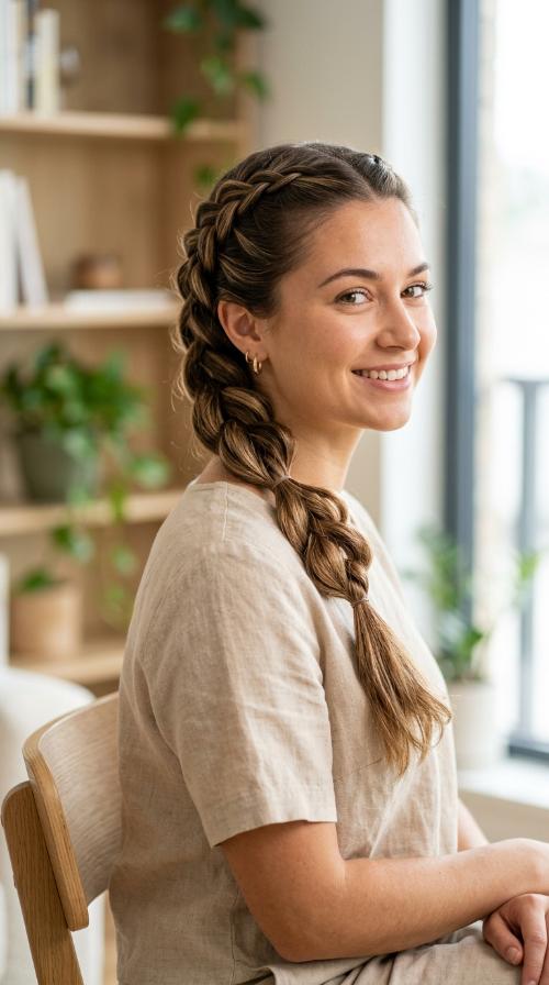 Pull-Through Ponytail Braid