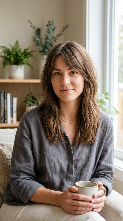 Razored Ends with Soft Side Bangs