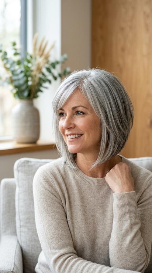 Razored Inverted Bob