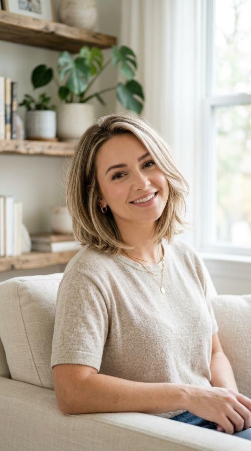 Razored Layered Bob