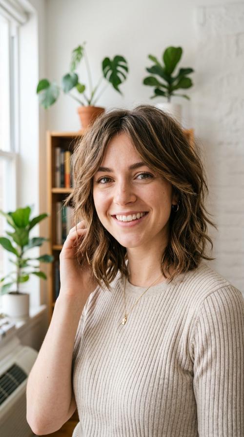 Razored Medium Length Style