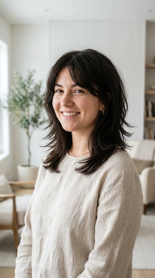 Razored Shoulder-Length Layers