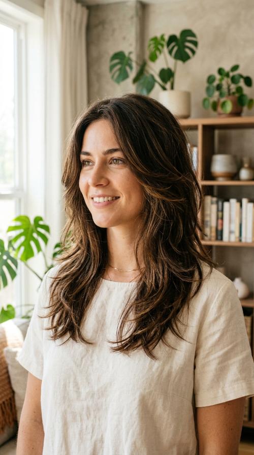 Razored Texture for Thick Hair