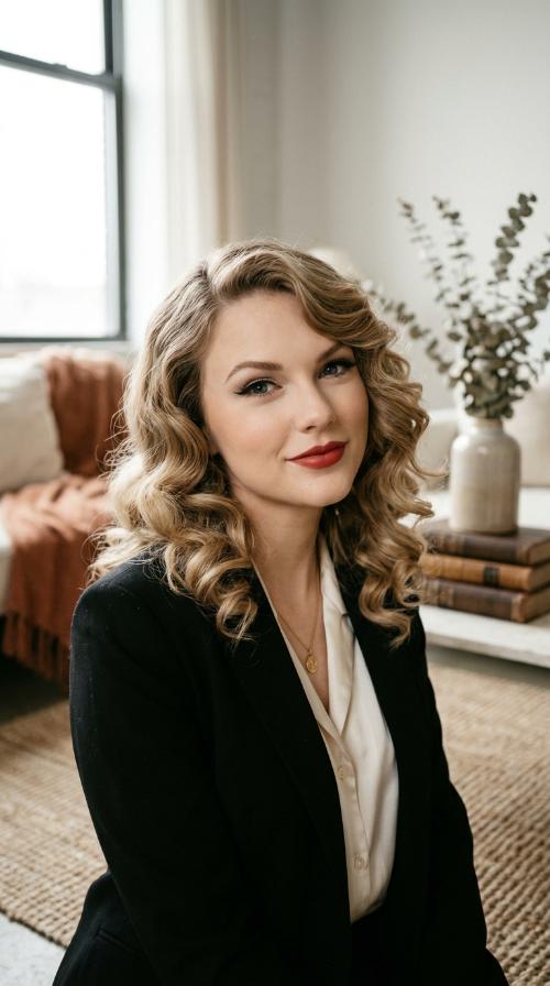 Retro Hollywood Glamour Waves