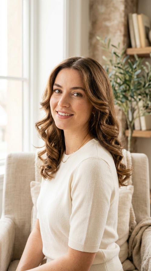 Retro Inward-Facing Curls