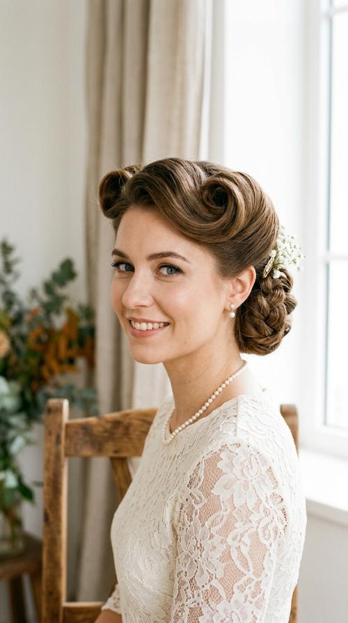 RETRO VICTORY ROLLS