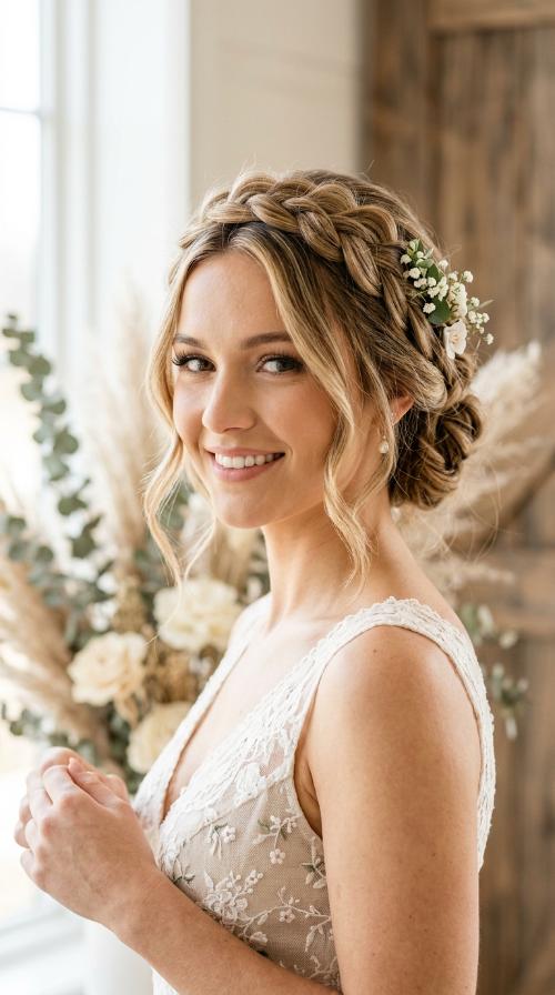 Romantic Braided Crown