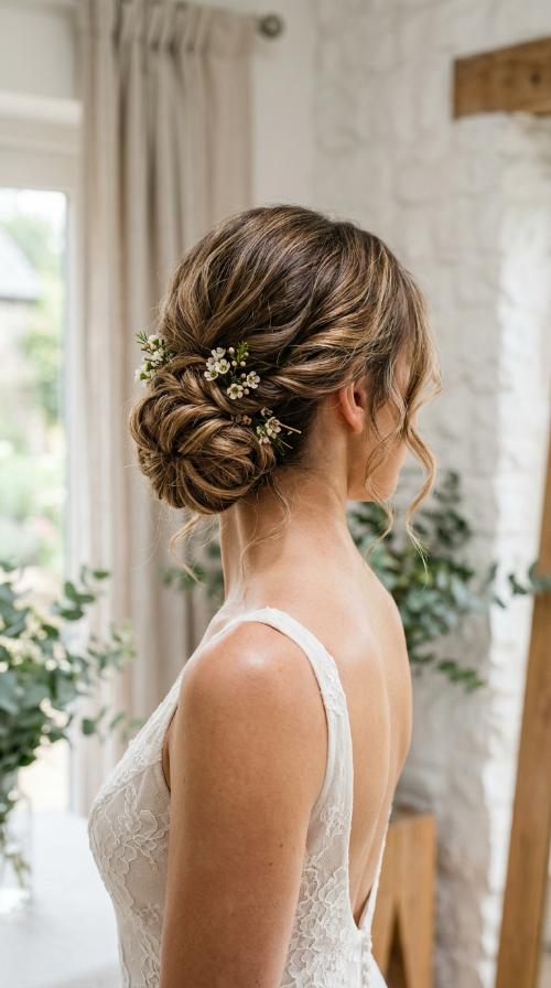 Romantic Low Bun
