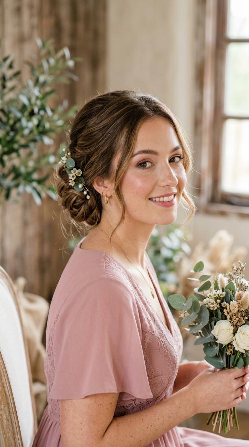 Romantic Low Chignon