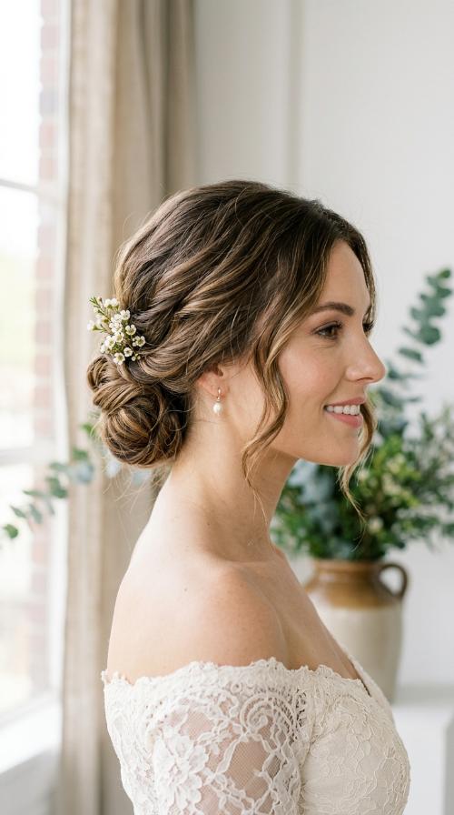 Romantic Low Chignon