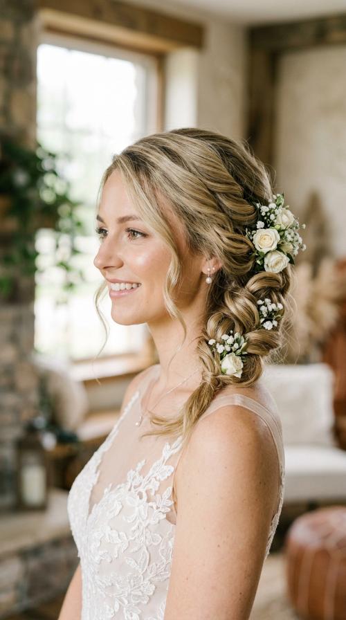 Romantic Side-Swept Roll