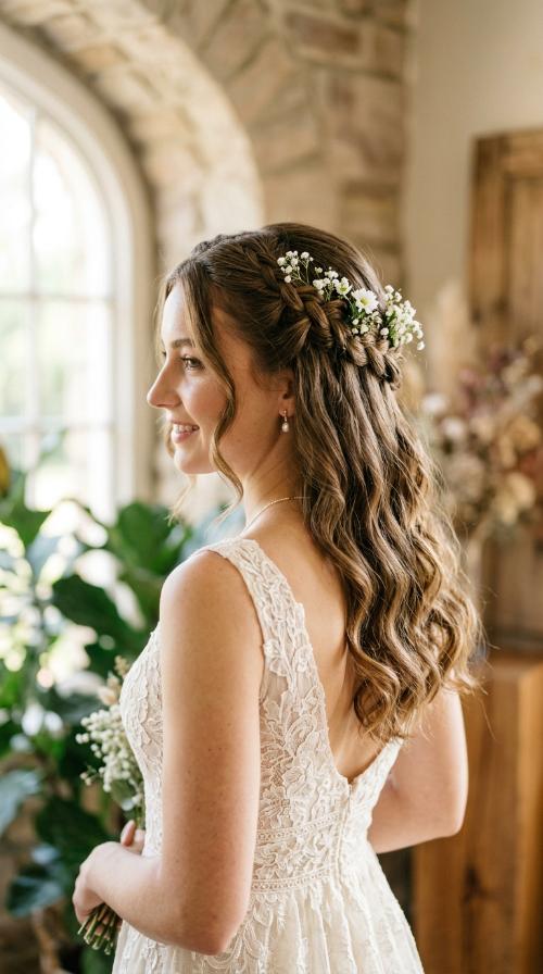 Romantic Waterfall Braid