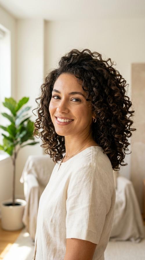 Root-Lifted Spiral Curls